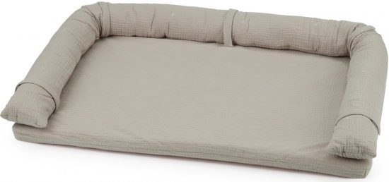 משטח החתלה 100% כותנת טטרה ליין רקום מבית Nino - קינמון אגסים