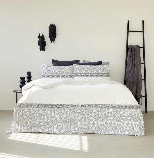 סט מצעים כותנה 4 חלקים למיטה זוגית 180X200 ס''מ דגם Polina מבית ערד טקסטיל