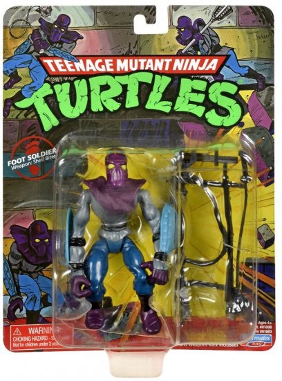 צבי הנינג'ה קלאסי דמות 10 ס''מ מבית Playmates TMNT - חייל רגל