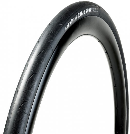 צמיג כביש מתקפל 700x25 מ''מ דגם Eagle Sport מבית GOODYEAR - צבע שחור