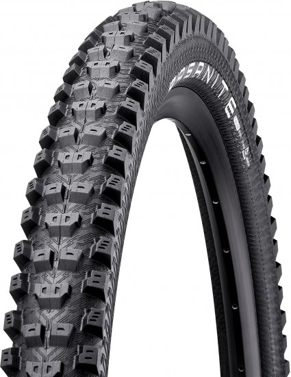 צמיג שטח מתקפל אחורי טיובלס בגודל 27.5x2.4 אינץ' דגם Basanite Enduro מבית AMERICAN CLASSIC - צבע שחור