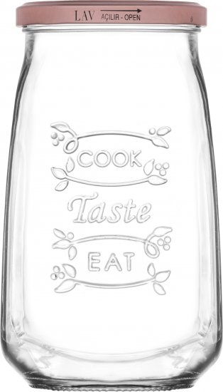 צנצנת Tasty עם מכסה 1050 מ''ל LAV