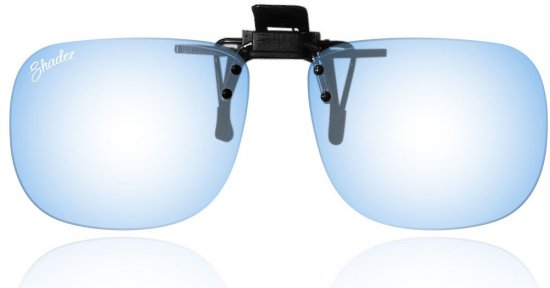 קליפ-און לסינון אור כחול מבית Shadez