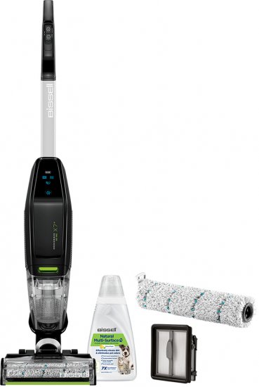 שוטף רצפות / שואב אבק אלחוטי Bissell CrossWave X7 Plus Pet Pro - שנתיים אחריות יבואן רשמי המילטון