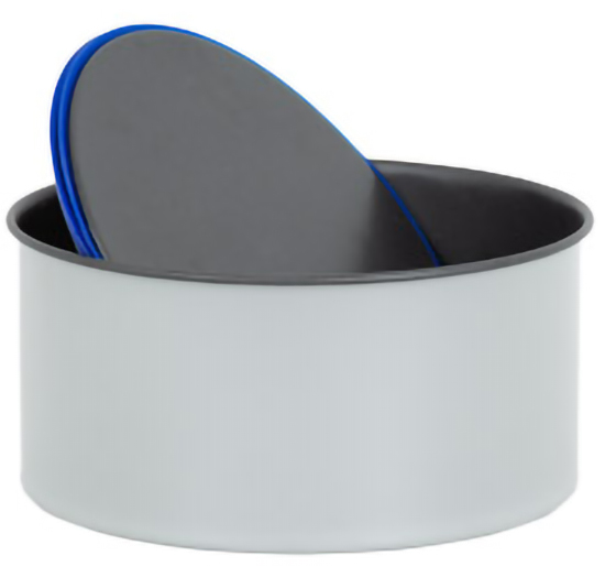 תבנית אפייה עגולה נונסטיק 9/23 ס''מ Push Pan - צבע כסוף