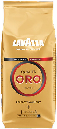 תערובת פולי קפה 1 ק''ג חוזק 5 Lavazza Qualita Oro