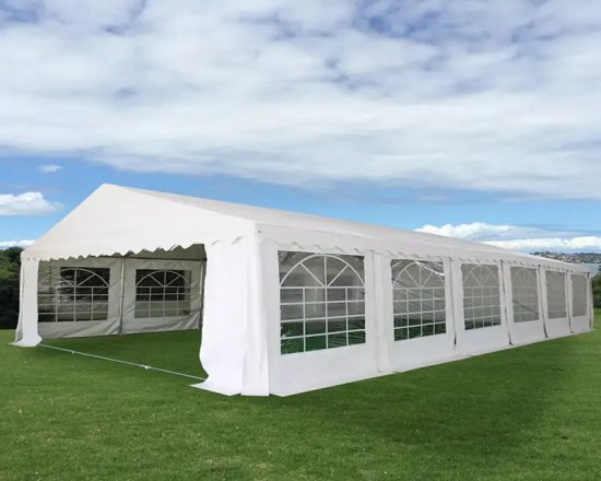 לקנות אוהל 6X12 לאירועים פרמיום מחוזק PVC מבית Playa - צבע לבן - Giftim ...