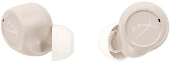 אוזניות תוך-אוזן אלחוטיות HyperX Cirro Buds Pro - צבע בז'