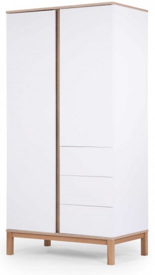 ארון 2 דלתות דגם מטרופוליטן מבית Urban by Segal - צבע לבן