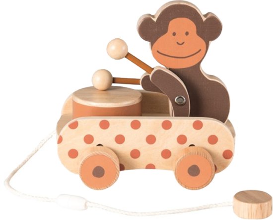 בובת קוף מנגן - פאולו משוך וסע מבית Egmont