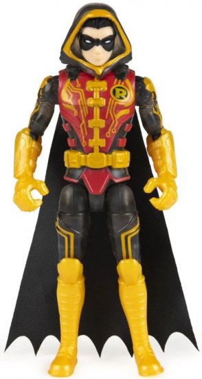 בובת רובין בגודל 10 ס''מ + 3 אביזרים מסתוריים Spin Master DC Comics