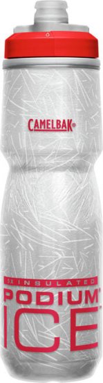 בקבוק שתייה שומר קור 620 מ''ל Podium Ice מבית Camelbak - צבע Fiery Red