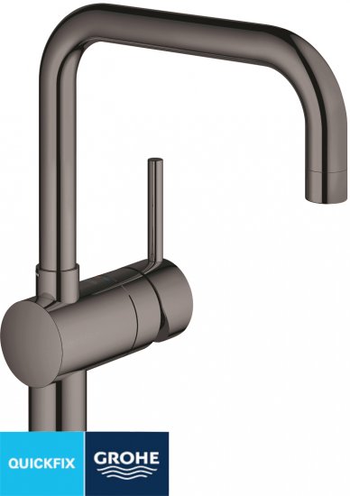 ברז עם ידית דגם Minta מבית GROHE - צבע אפור גרפיט