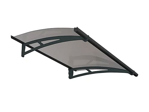 גגון אקילה 1500 Palram 0.9X1.5 - צבע אפור