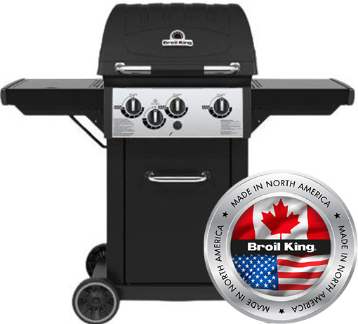 גריל גז 3 מבערים + כירת צד Broil King Royal 340 40