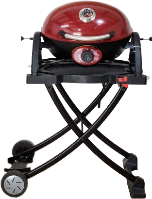 גריל גז היברידי עם עגלה מתקפלת 10