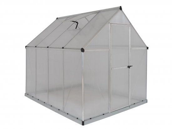 חממת גינה ביתית מיתוס מפוליקרבונט 1.9X2.5 Palram - כסוף