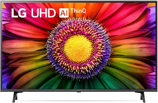 טלוויזיה חכמה 75 אינץ' ברזולוציית LG UR80 4K UHD דגם: 75UR80006LJ