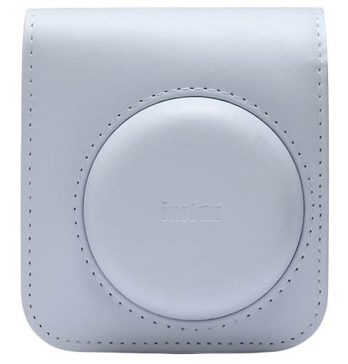 כיסוי למצלמת Fujifilm Instax Mini 12 - בצבע לבן-חימר