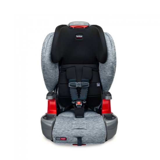 כסא בטיחות משולב בוסטר Britax Grow With You ClickTight - צבע שחור/אפור בהיר