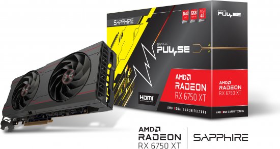 כרטיס מסך Sapphire Radeon RX 6750 XT PULSE 12GB GDDR6 HDMI 3xDP