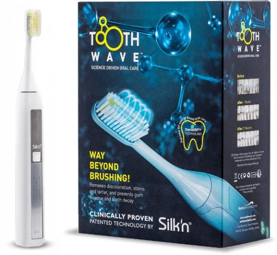 מברשת שיניים חשמלית נטענת Silkn Toothwave