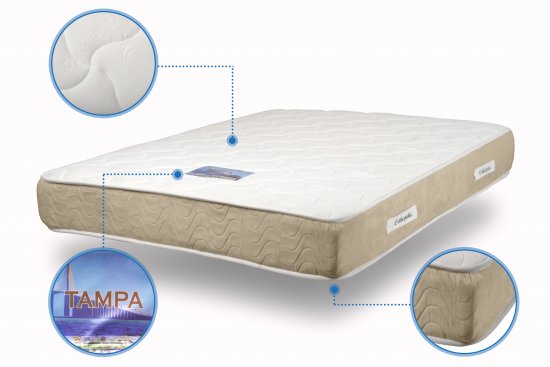 מזרן זוגי King Comfort Tampa בגודל 140X190 ס''מ
