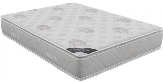מזרן קפיצים משולב עם ויסקו 80x190 דגם Novo Class  מבית Olympia - צבע לבן