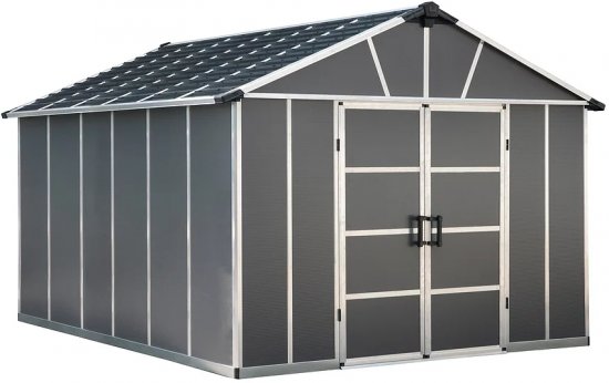 מחסן גינה יוקון Palram 3.3X4 - צבע אפור כהה