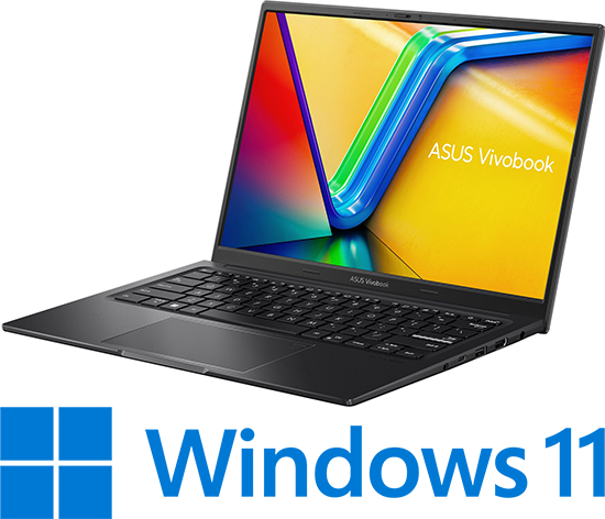 מחשב נייד Asus VivoBook 14X K3405VA-NZ107W - צבע Indie Black