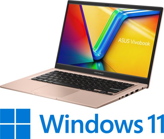 מחשב נייד Asus Vivobook 14 X1404VA-EB083W - צבע Terra Cotta