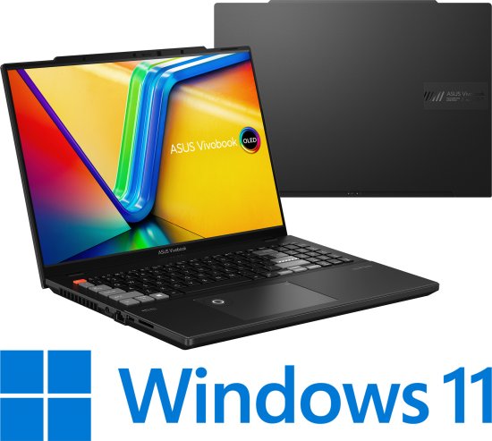 מחשב נייד Asus Vivobook Pro 16X OLED K6604JI-MX011W - צבע 0°Black
