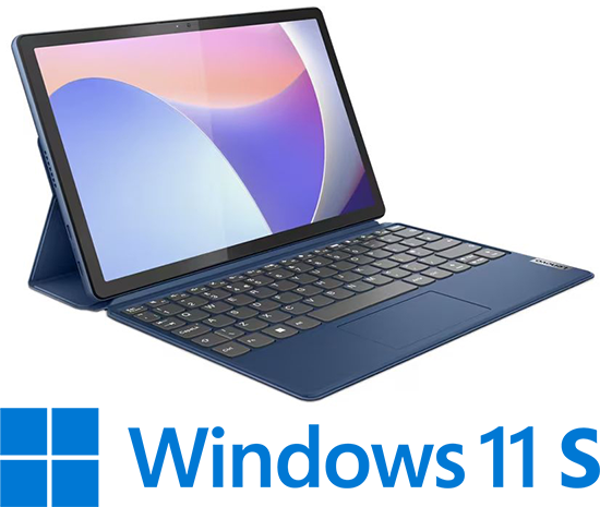 מחשב נייד Lenovo IdeaPad Duet 3-11IAN8 82XK002PIV - WiFi - צבע Abyss Blue - כולל עט
