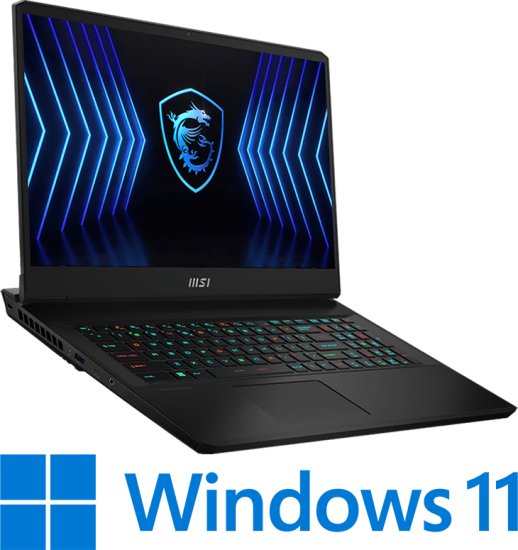 מחשב נייד לגיימרים MSI GP76HX 12UHS-098IL / 9S7-17K522-098 - צבע Core Black