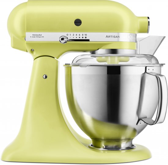 מיקסר שולחני עם קערה 4.8 ליטר + קערה 3 ליטר KitchenAid Artisan 5KSM185EPP - צבע ירוק בקבוק - אחריות יבואן רשמי ניופאן