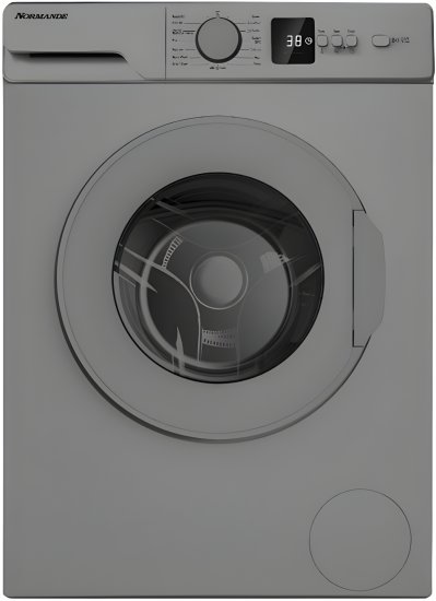 מכונת כביסה פתח חזית 8 ק''ג 1000 סל''ד Normande KL-888S - צבע כסוף