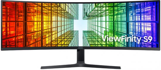 מסך מחשב עסקי קעור ''Samsung ViewFinity S9 S49A950UIU Dual QHD LED VA 48.7