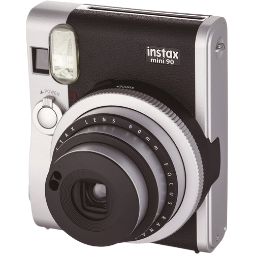 מצלמת אינסטנט Fujifilm instax Mini 90 Neo Classic - בצבע שחור