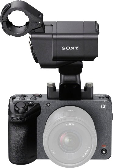 מצלמת וידאו דיגיטלית Sony FX30 Super 35 APS-C - צבע שחור + יחידת גוף וידית XLR