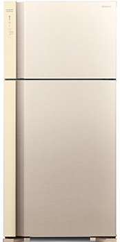 מקרר 2 דלתות מקפיא עליון 601 ליטר Hitachi  R-V660PRS7 - צבע ב'ז