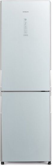מקרר 2 דלתות מקפיא תחתון 330 ליטר Hitachi R-BG410PG6X(GS) - צבע זכוכית כסופה