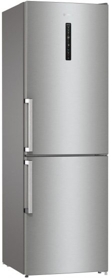 מקרר 2 דלתות מקפיא תחתון No-Frost בנפח 326 ליטר - צבע נירוסטה - Gorenje NRC6193SXL5