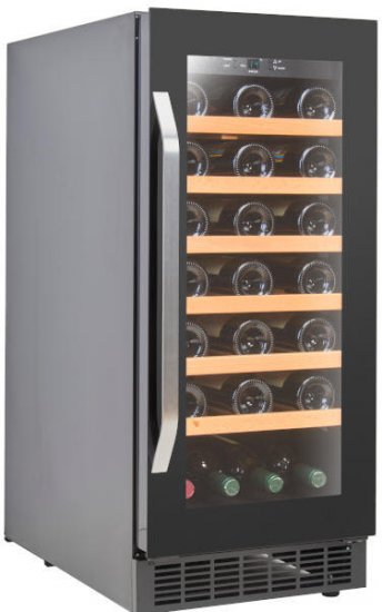 מקרר משקאות בנוי 83 ליטר Landers LA83BS צבע שחור