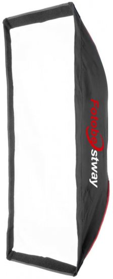 סופטבוקס מלבני פתיחה מהירה בלחיצה בגודל 30X180 ס"מ ללא מעמד Fotobestway