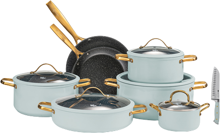 סט 13 חלקים Food Appeal Regal - צבע מנטה