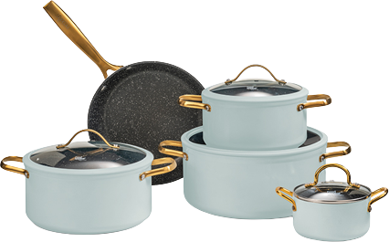 סט 9 חלקים Food Appeal Regal - צבע מנטה