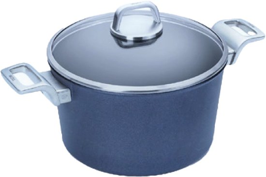 סיר 28 ס''מ 7.5 ליטר עם ידיות נירוסטה Woll DiamondLite Pro