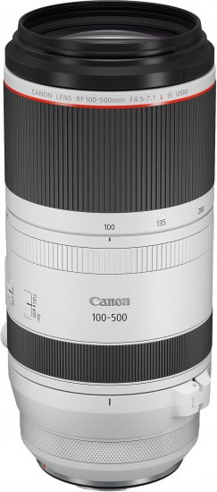 עדשת Canon RF 100-500mm F4.5-7.1 L IS USM למצלמות Canon RF Mount