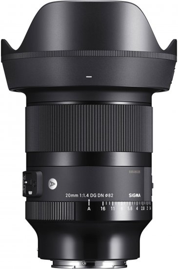 עדשת SIGMA 20mm F1.4 DG DN Art למצלמות Sony E-mount