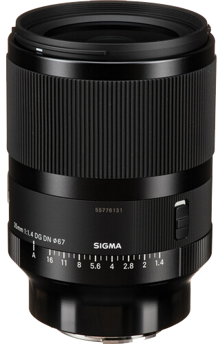 עדשת SIGMA 35mm F1.4 DG DN Art למצלמות Sony E-mount